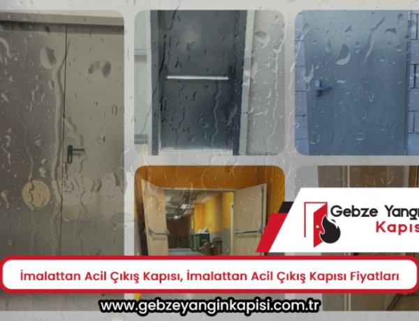 Gosb İmalattan Acil Çıkış Kapısı