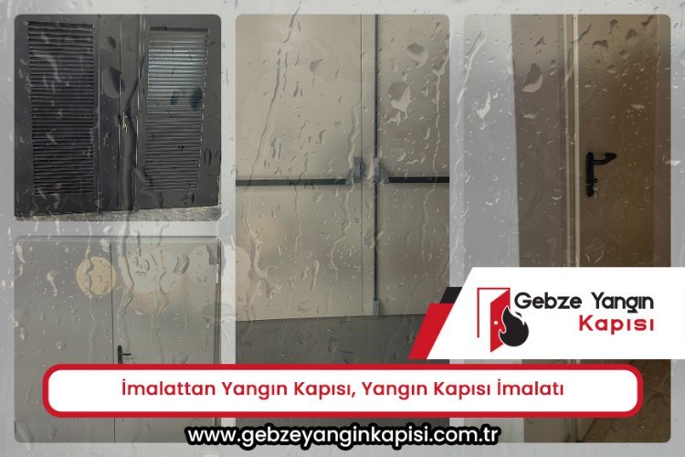 Yalı Mahallesi İmalattan Yangın Kapısı